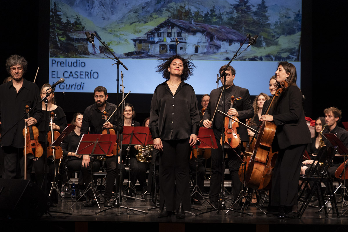 Fotografías del concierto 40 aniversario de la Escuela de Música Bartolomé Ertzilla de Durango.